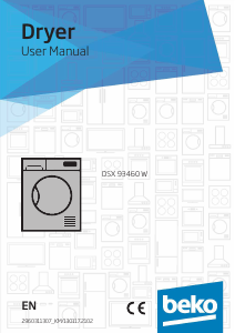 Manual BEKO DSX 93460 Dryer