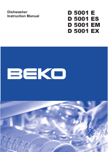 Handleiding BEKO D 5001 ES Vaatwasser