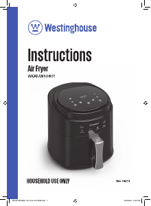 Manuale Westinghouse WKAFJWS0801 Friggitrice