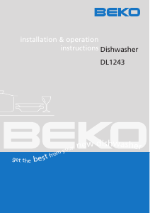 Handleiding BEKO DL 1243 Vaatwasser