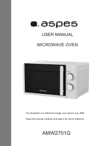 Manual Aspes AMW2701G Micro-onda