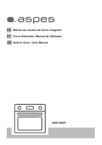 Manual Aspes AHE1400PI Forno
