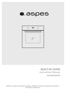 Manual Aspes AHM8700DCN Forno