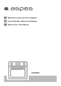 Manual Aspes AH3800EB Forno