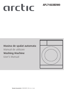 Handleiding Arctic APL71022BDW0 Wasmachine