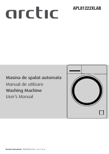 Manual Arctic APL81222XLAB Mașină de spălat