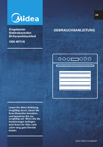 Handleiding Midea OSK 4875 IX Oven