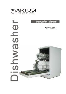 Bruksanvisning Artusi ADW4501X Diskmaskin