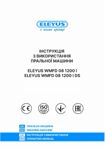 Bruksanvisning Eleyus WMFD 08 1200 I Tvättmaskin