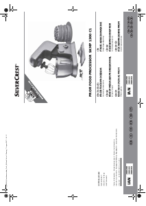 Handleiding SilverCrest SKMP 1300 C1 Standmixer