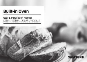 Manual Samsung NV7B41307AS Oven
