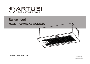 Handleiding Artusi AUM52X Afzuigkap