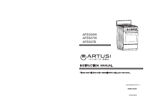 Bruksanvisning Artusi AFE607B Spis