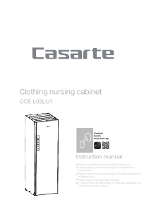 Handleiding Casarte CCEL02LU1 Droogkast