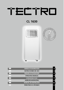 Priročnik Tectro CL 1630 Klimatska naprava