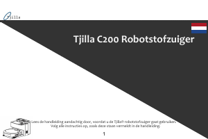 Handleiding Tjilla C200 Stofzuiger
