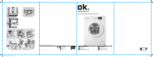 Bruksanvisning OK OWM 16222 A3 Tvättmaskin