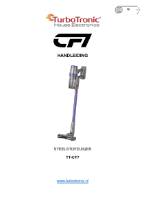 Handleiding TurboTronic TT-CF7 Stofzuiger