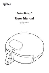 Manual Typhur AF03 Dome 2 Deep Fryer