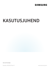 Kasutusjuhend Samsung SM-A175F/DSB Galaxy A Mobiiltelefon