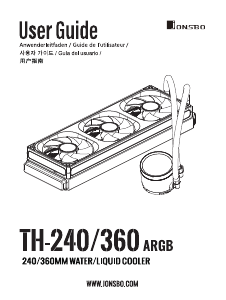 Handleiding Jonsbo TH-360 CPU koeler
