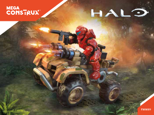 Handleiding Mega Construx set FMM89 Halo UNSC woodland gungoose