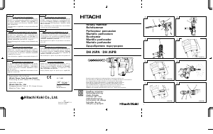 Handleiding Hitachi DH 25PA Boorhamer