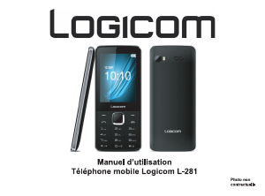 Mode d’emploi Logicom L-281 Téléphone portable