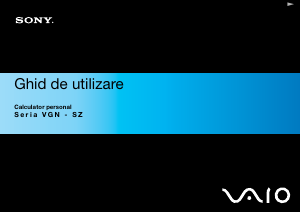 Manual Sony Vaio VGN-SZ60MN Laptop
