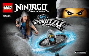 Bedienungsanleitung Lego set 70633 Ninjago Spinjitzu-meister Nya