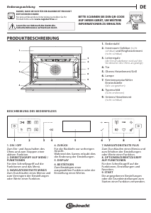 Manual de uso Bauknecht BCW7O7HTSK Microondas