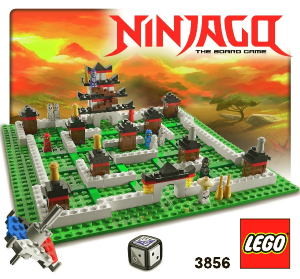 Manual Lego set 3856 Games Ninjago