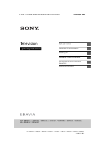 Bruksanvisning Sony Bravia KDL-40R560C LCD TV