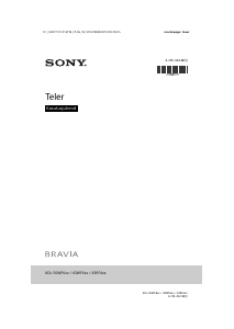 Kasutusjuhend Sony Bravia KDL-43RF453 LCD-teler