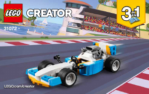 Mode d’emploi Lego set 31072 Creator Les moteurs de l'extrême