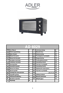 Használati útmutató Adler AD 6029 Kemence