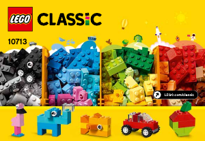 Instrukcja Lego set 10713 Classic Kreatywna walizka