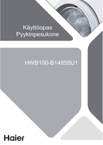 Käyttöohje Haier HWB100-B14858U1 Pesukone