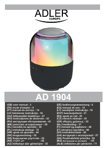 Посібник Adler AD 1904 Динамік