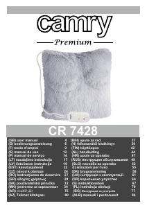Manual Camry CR 7428 Tampon de încălzire