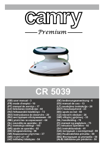 Käyttöohje Camry CR 5039 Silitysrauta