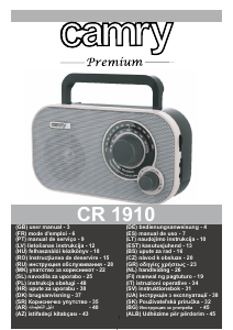 Посібник Camry CR 1910 Радіо