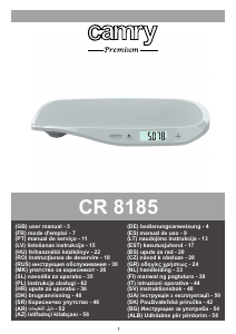 Használati útmutató Camry CR 8185 Mérleg