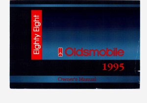 Bruksanvisning Oldsmobile Eighty Eight (1995)