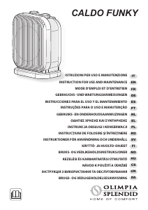 Manual Olimpia Splendid Caldo Funky Radiator