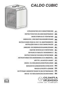 Manual Olimpia Splendid Caldo Cubic Radiator