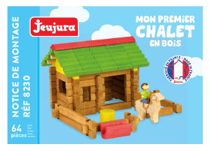 Прирачник JeuJura 8230 Mon premiere chalet en bois