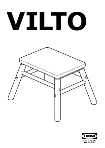 Hướng dẫn sử dụng IKEA VILTO Ghế đẩu