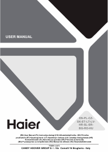 Priročnik Haier HAIF64DCS Grelna plošča