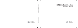 Manual Holden Commodore (2018)